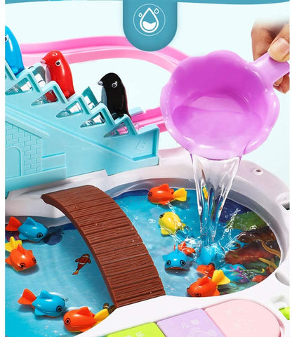 Fishing Penguin Climb Stairs Toy 3