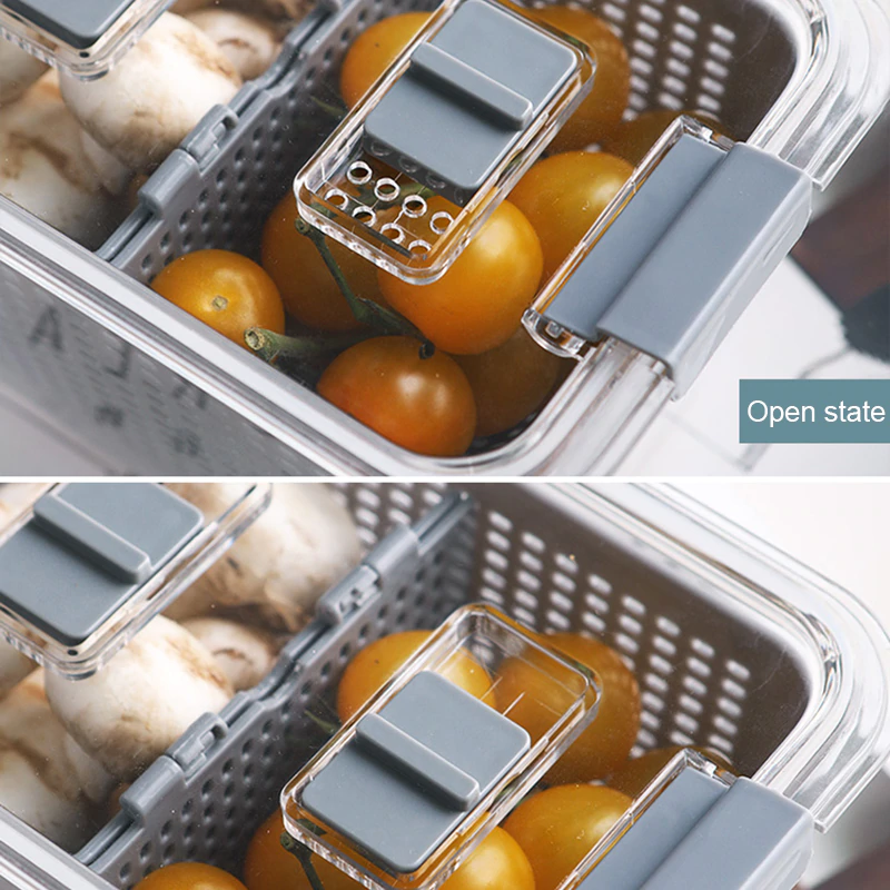 Fresh Produce Vegetable Fruit Storage Containers 3PACKS 3
