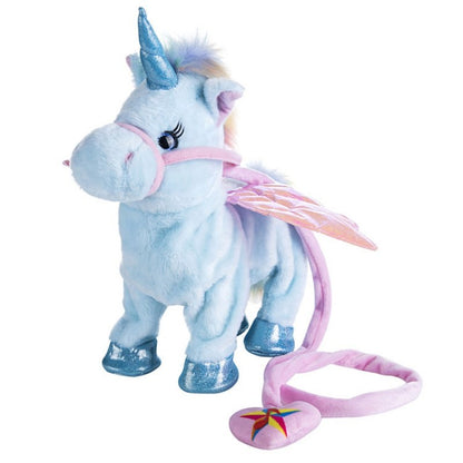Electric Walking Unicorn Plush Toy 2