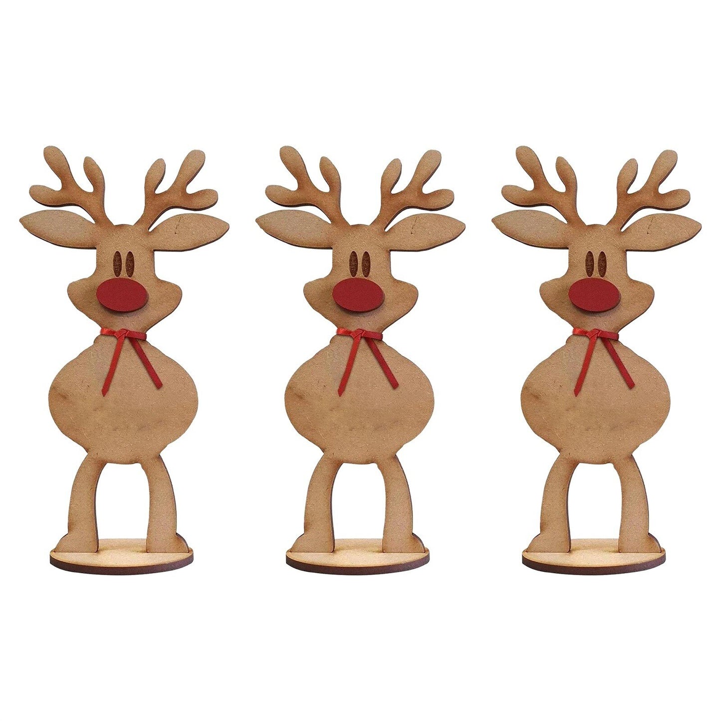 Personalized Freestanding Reindeer-5PCS 3