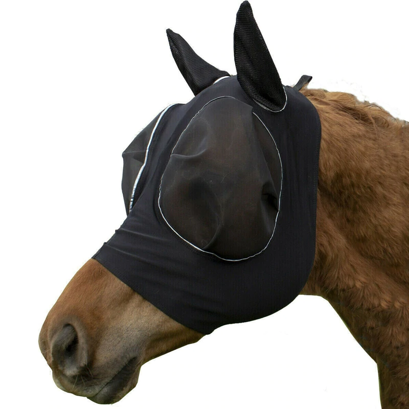 ANTI-FLY MESH EQUINE MASK 3