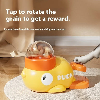 Interactive Duck-Shaped Puzzle Feeder for Dogs 3