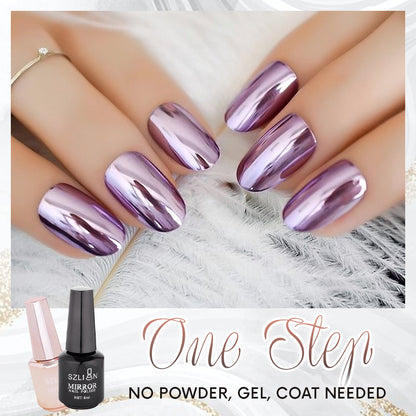 Metallic Mirror Nail Polish 3