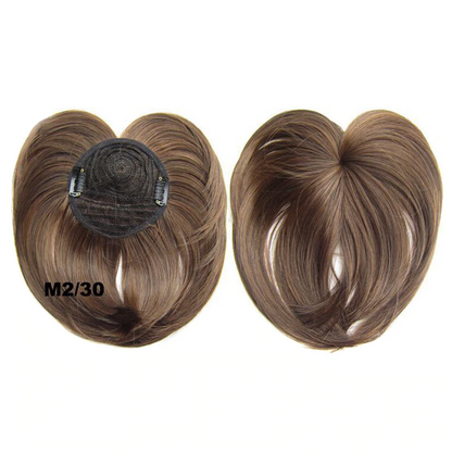 Silky Clip-On Hair Topper 3