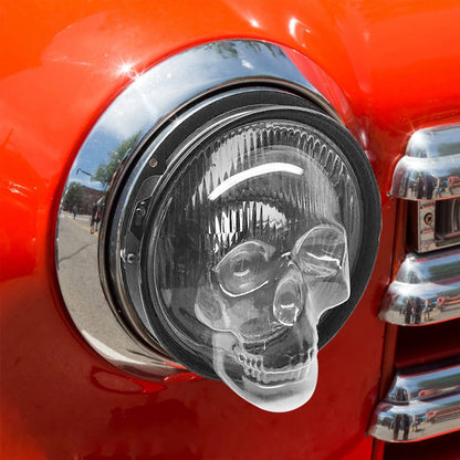 SKULL HEADLIGHT COVER 3