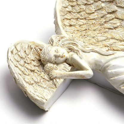 Door Frame Angel Wing Sculpture Retro Wall Decoration 3