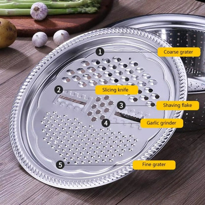Multifunctional Stainless Steel Basin 3