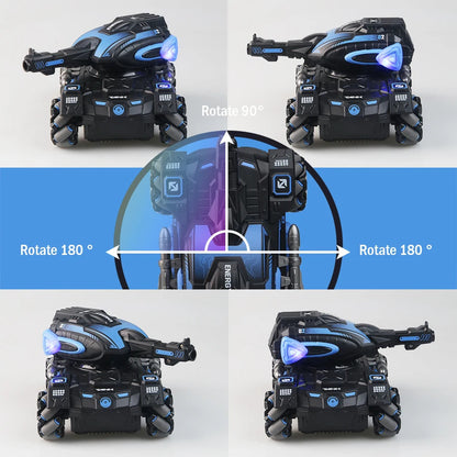 RC Spray Stunt Car Water Polo Tank 3