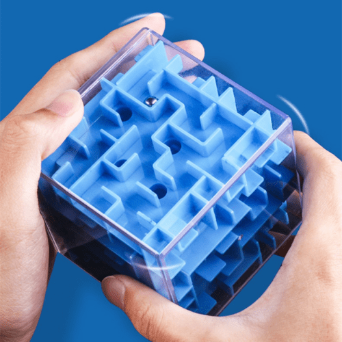 3D Cube Maze 3