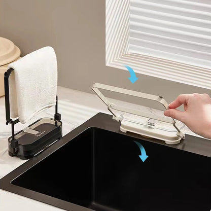 Suction Cup Kitchen Sink Filter Rack 3