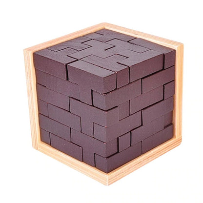 Original 3D Wooden Brain Teaser Puzzle 3