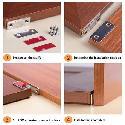 Ultra-thin invisible cabinet door magnets 3