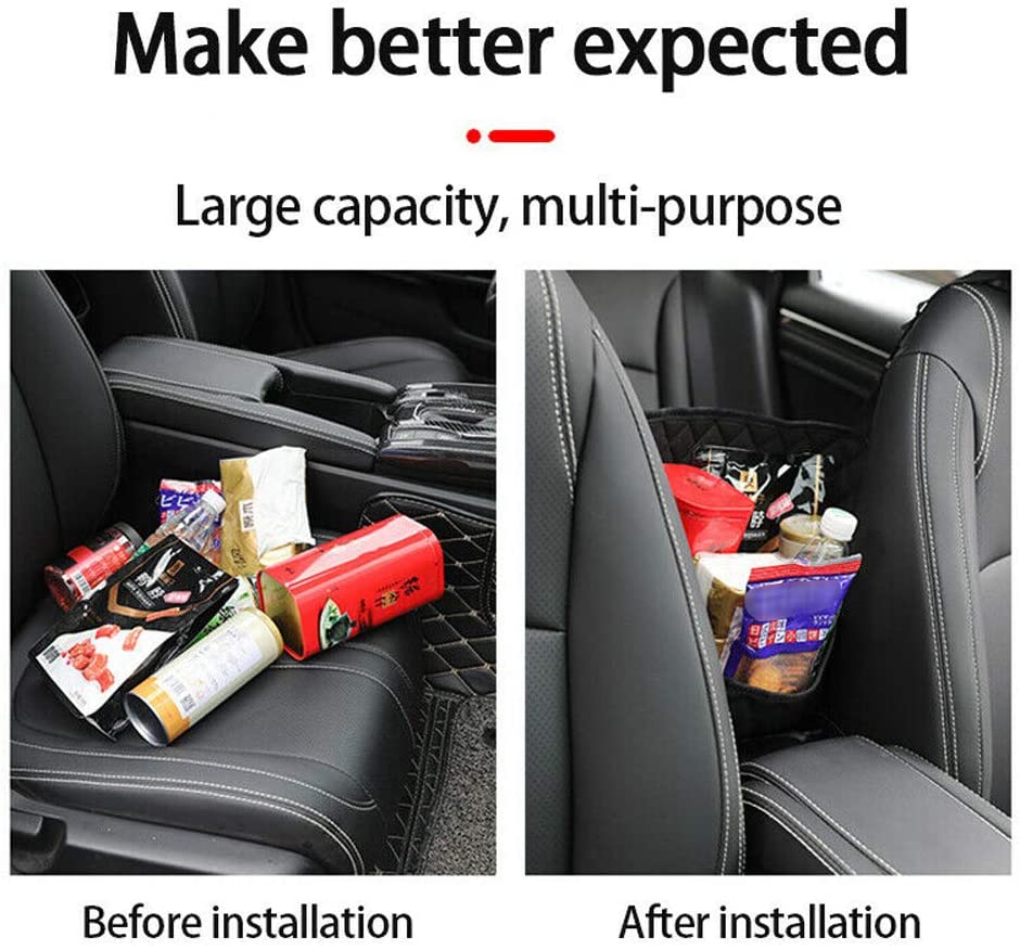 Premium car seat storage bag & net 3
