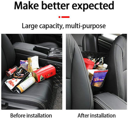 Premium car seat storage bag & net 3