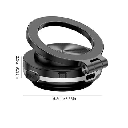 360° Rotating Electric Suction Magnetic Car Phone Holder 3