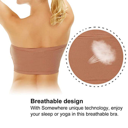 SUPPORTIVE BANDEAU BRA-3PCS 3