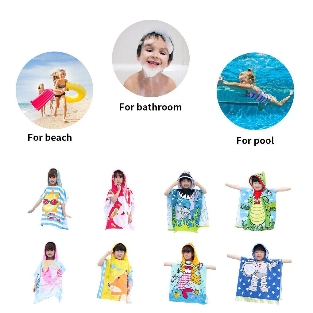 Cartoon Child Kid Hooded Cloak 3