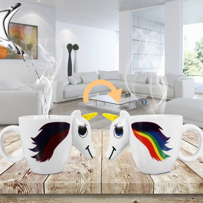 Color Changing Rainbow Unicorn Mug 2