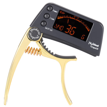 DUAL-USE GUITAR CAPO TUNER WITH LCD DISPLAY 3