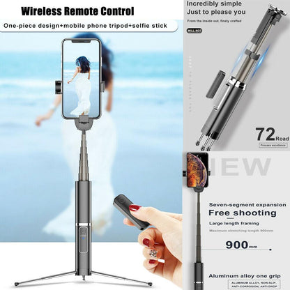 3 in 1 Wireless Bluetooth Selfie Stick 3
