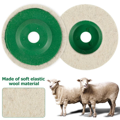 Wool Buffing Angle Ginder Wheel 3