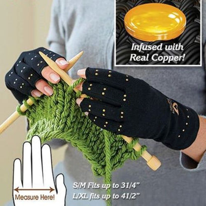 Copper Compression Therapy Hand Gloves 3