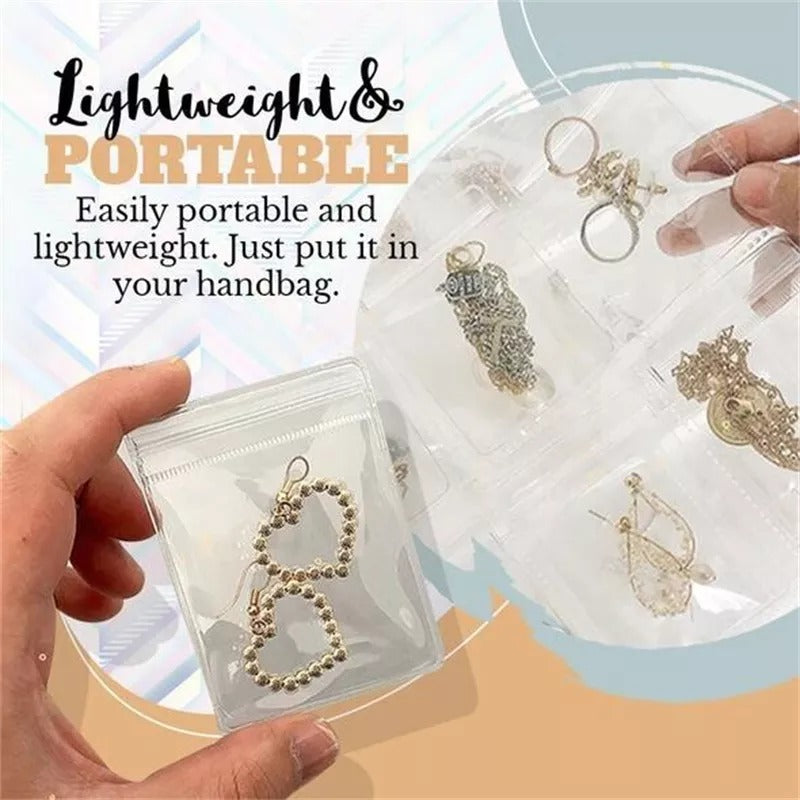 Transparent Jewellery Storage Book 3