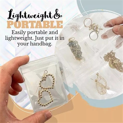 Transparent Jewellery Storage Book 3