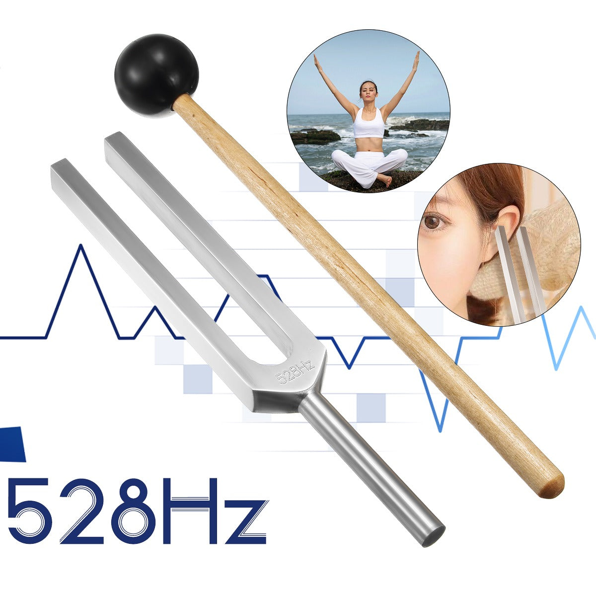 Aluminum Medical Tuning Fork 3
