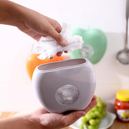 Plastic Wrap Storage Box with Cling Film Set 3