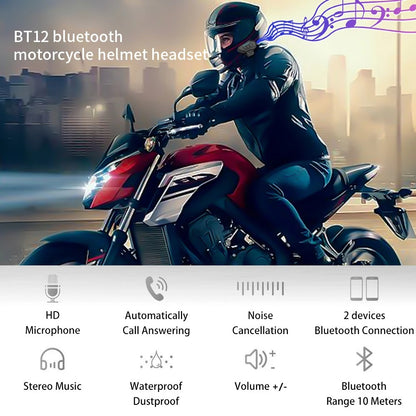 Motorcycle Helmet Bluetooth Headset 3