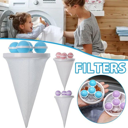 Floating hair filtering mesh removal 3