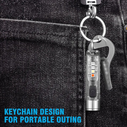 Rechargeable Mini Powerful Keychain Flashlight 3