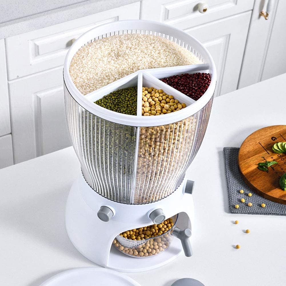 Multifunctional Rotating Food Storage Box 3