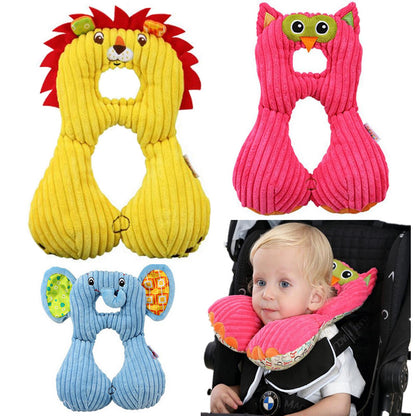 Baby Animal U-Pillow Headrest & Neck Protection 3