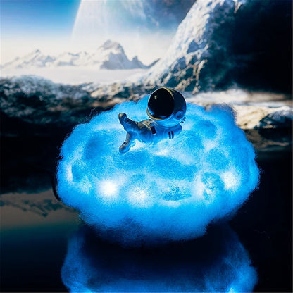 Astronaut Colorful LED Cloud Night Light 3
