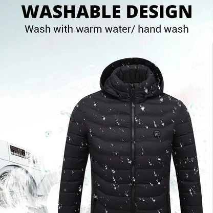 Windproof USB Charging Heated Smart Jacket 3
