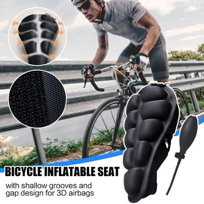 Aircush Saddle Cover Foldable Inflatable Airbag Seat Cushion 3