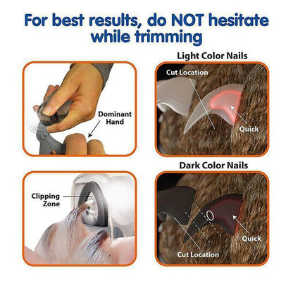 Professional Illuminated Pet Nail Clipper 3