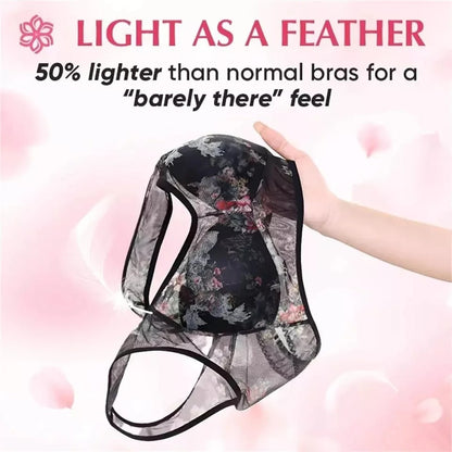 Ice Silk Lace Cooling Comfort Bra 3