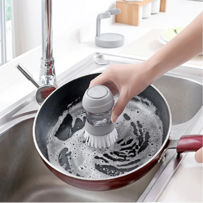 Soap Dispensing Palm Brush 3