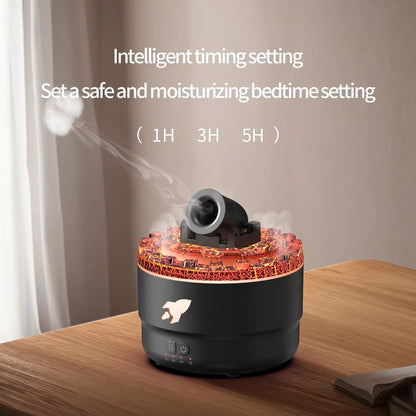 Volcanic crack light cannon aromatherapy humidifier 3
