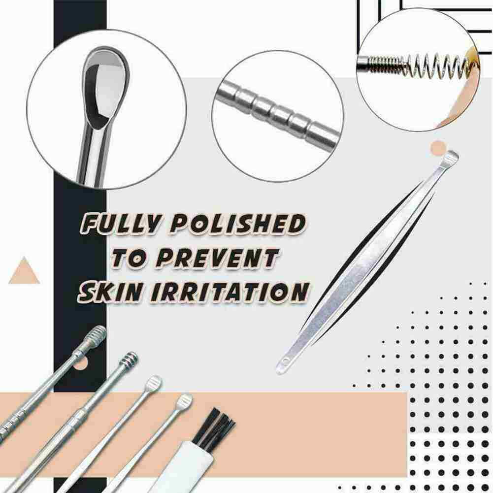 Innovative Spring Ear Wax Cleaner Tool Set 3