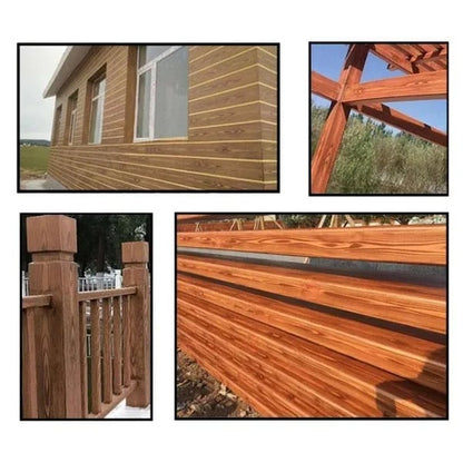DIY Natural Woodgrain Paint Roller 3