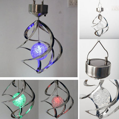 LED Color Changing Solar Wind Chime Light 3