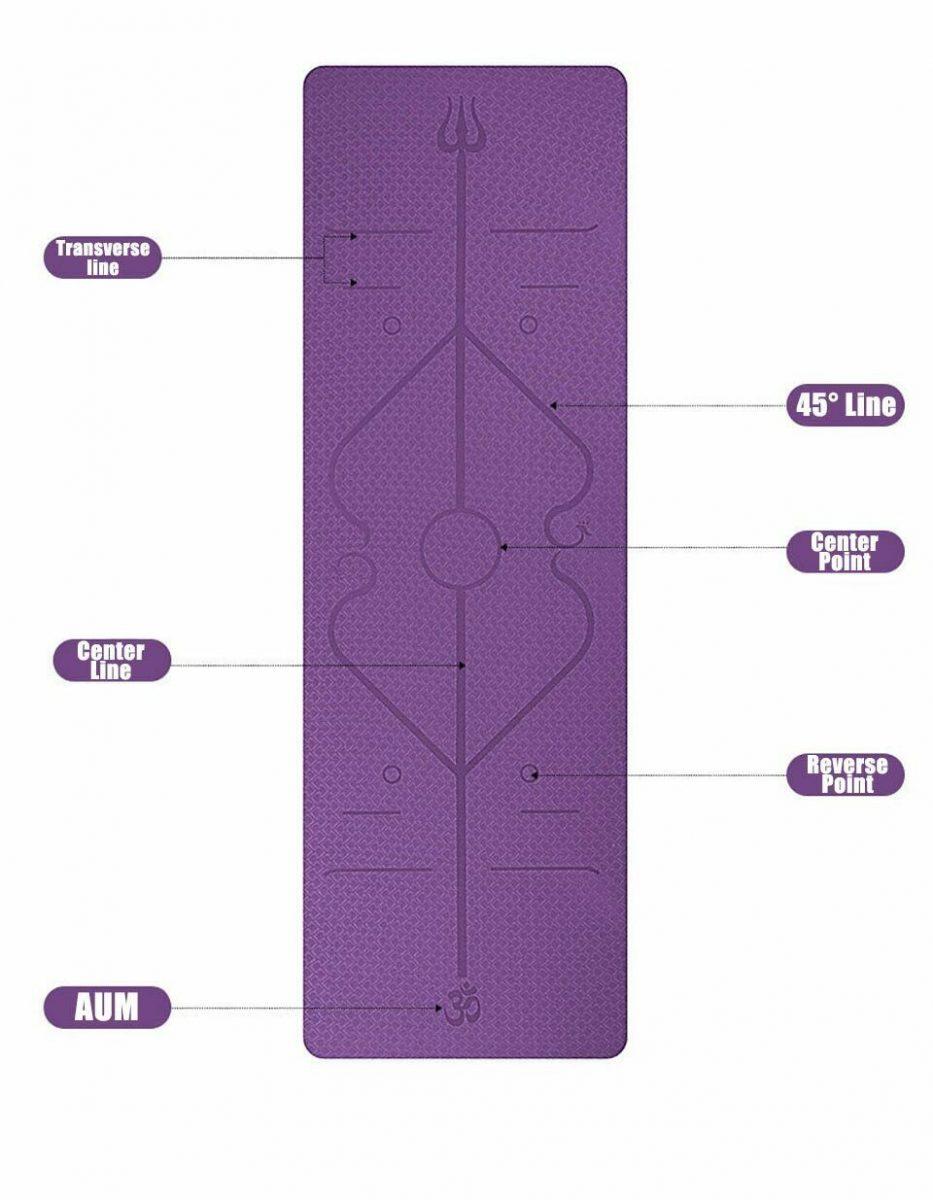 BODY ALIGNING YOGA MAT 3