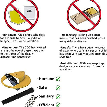 Flip N Slide Bucket Lid Mouse Trap 3
