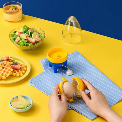 Rocket Shaped Egg White Yolk Mixer 3