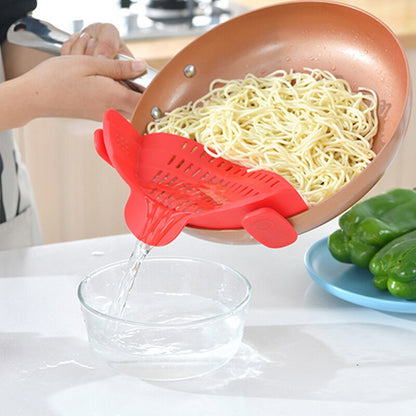 SILICONE CLIP ON POT STRAINER 3