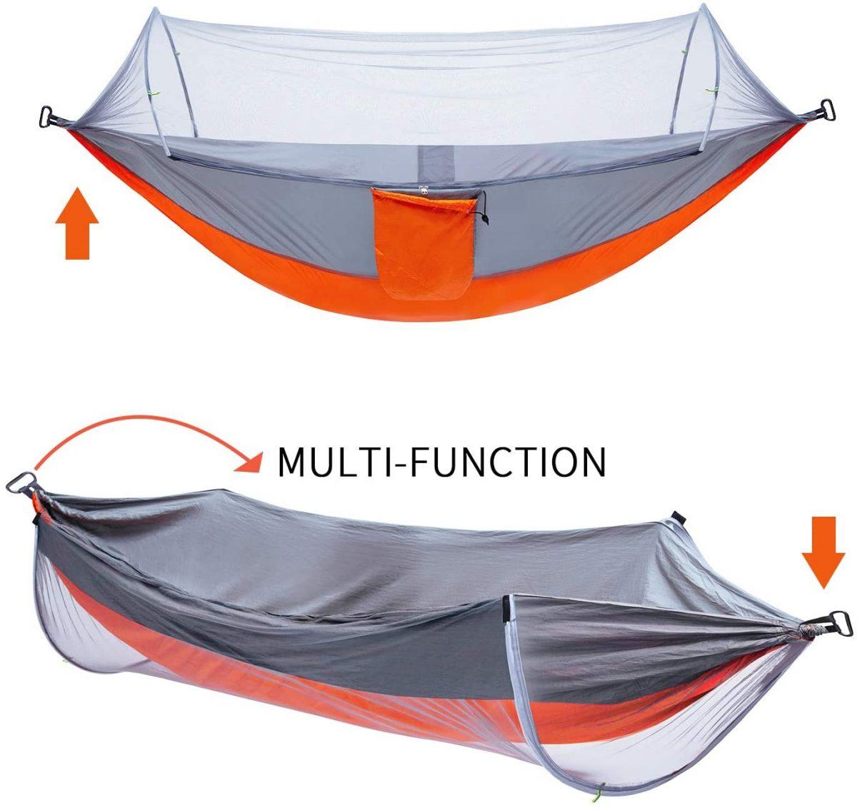 LockMesh+ Camping Netted Hammock 3